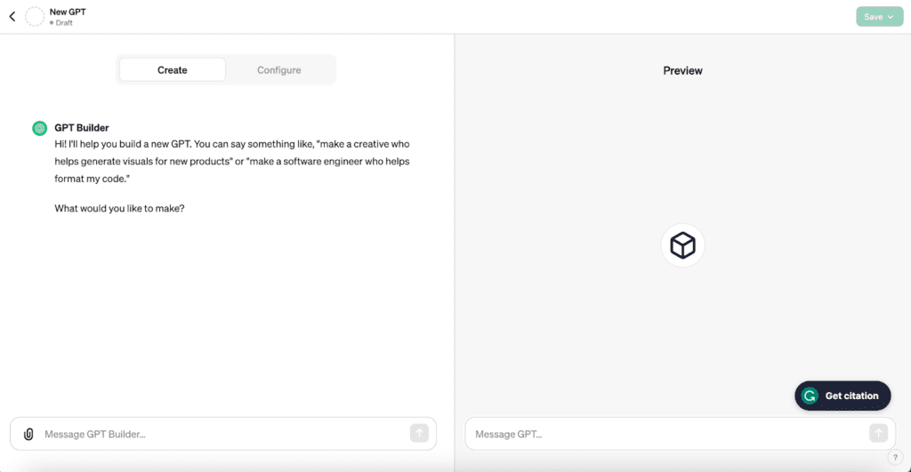 How GPTs and the OpenAI GPT Store Are Redefining Business Innovation? 1 Screenshot 2023 11 09 at 5.22.26 PM