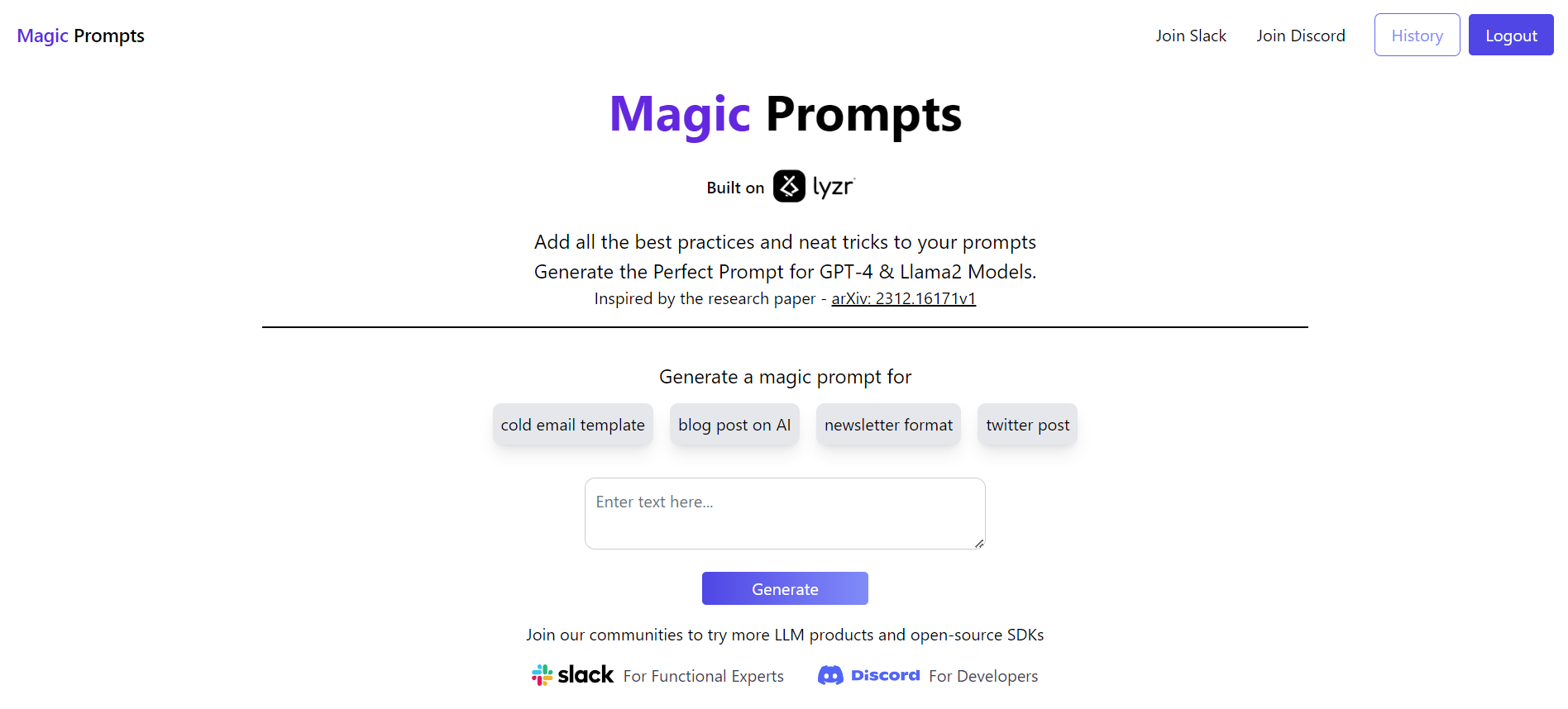 MagicPrompts