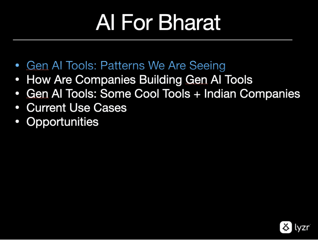 Gen AI Tooling, Patterns, Use Cases & Opportunities for 2024 2 image
