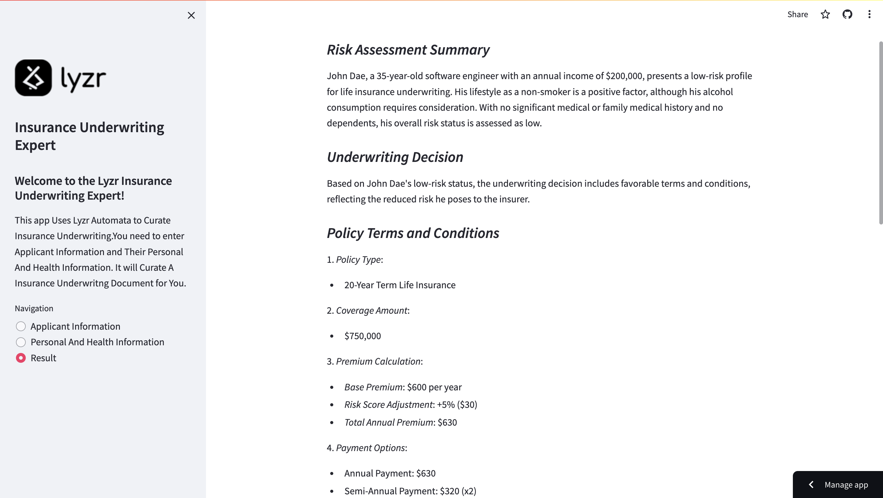 AI for Banking 3 Insurance Underwriting Expert