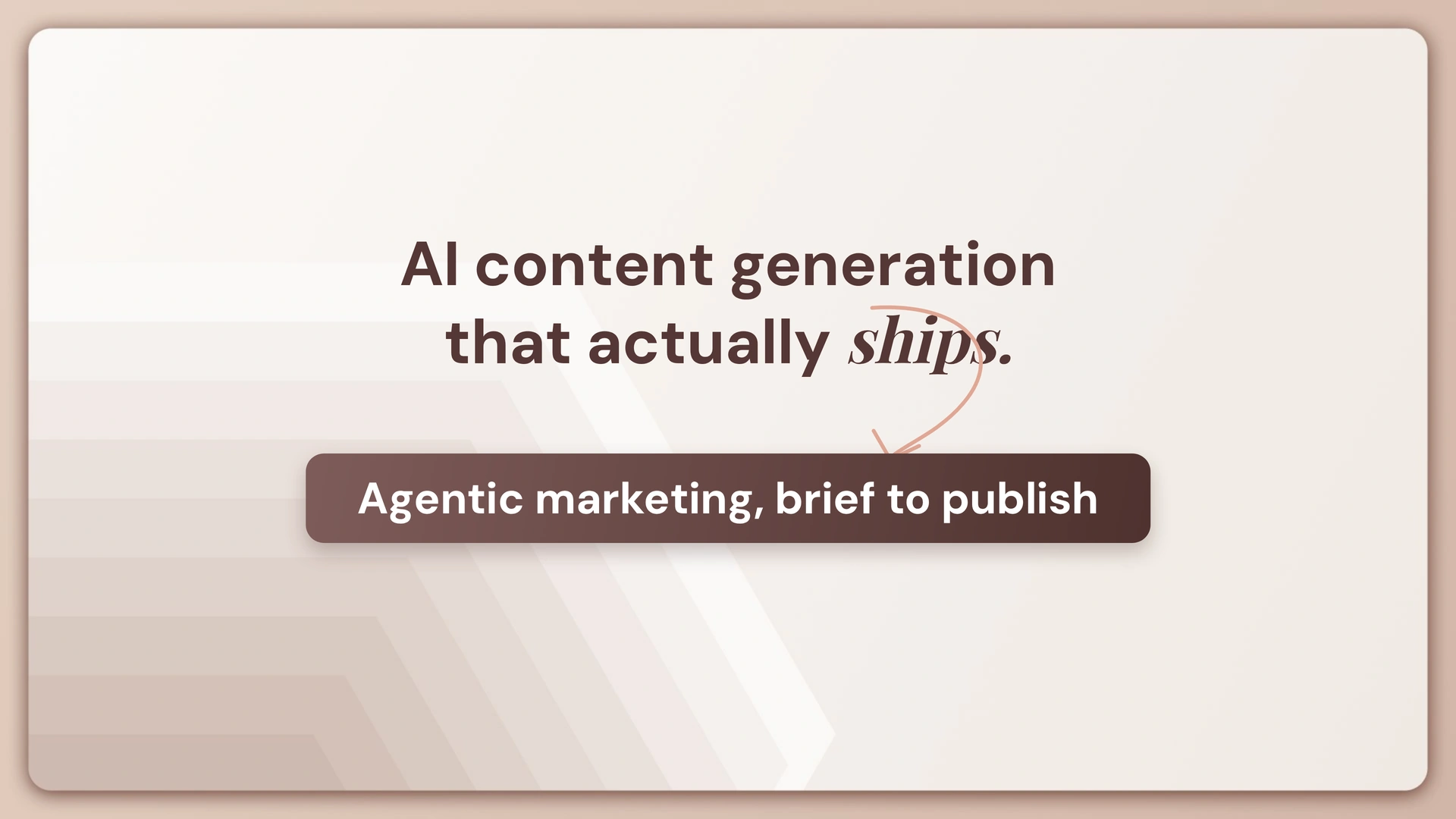 ai content generation