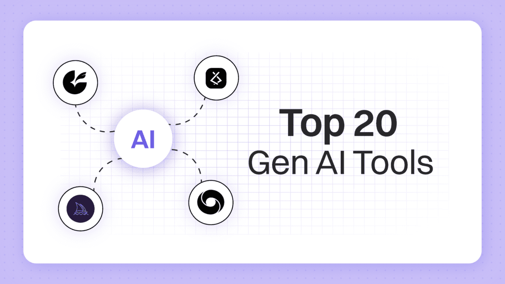 Top 20 Gen AI Tools for Every Industry