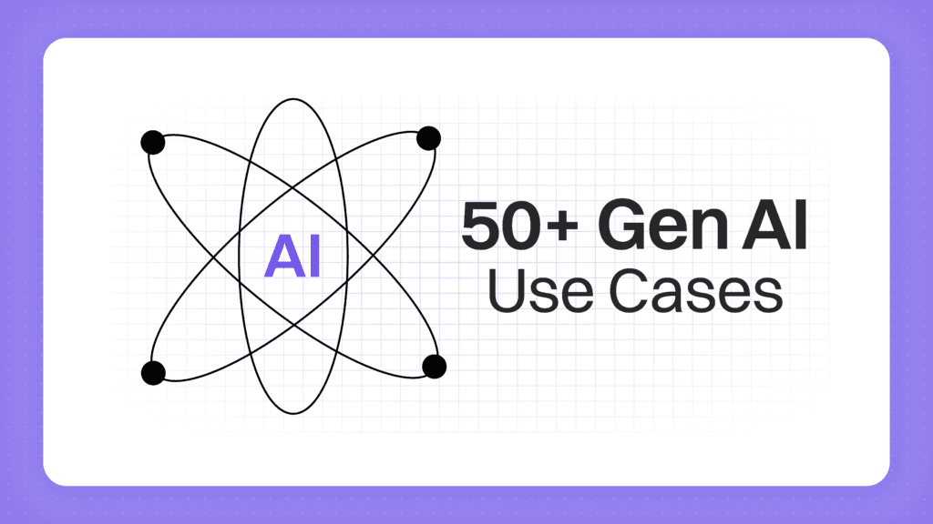 50+ Gen AI Use Cases for the Top 10 Industries in 2024