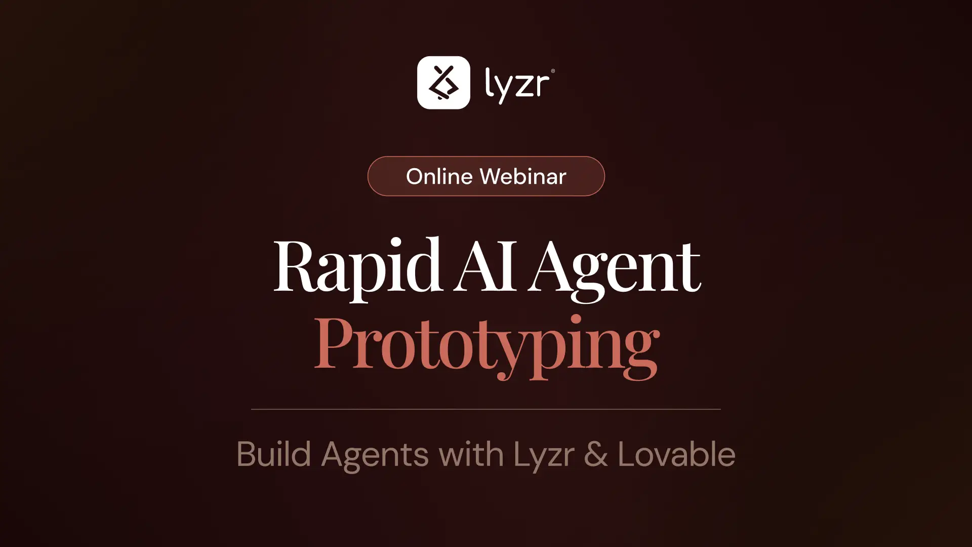 Rapid AI Prototyping: Build Agents with Lyzr & Lovable