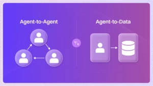 blog agent to agent vs agent to data