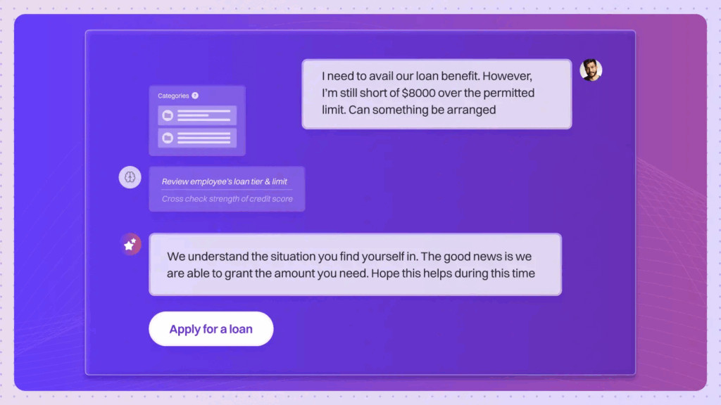 AI-powered knowledge search concept agents helping users find information instantly instead of manually searching.