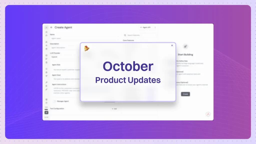 October Product Updates