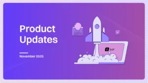 Product Updates November