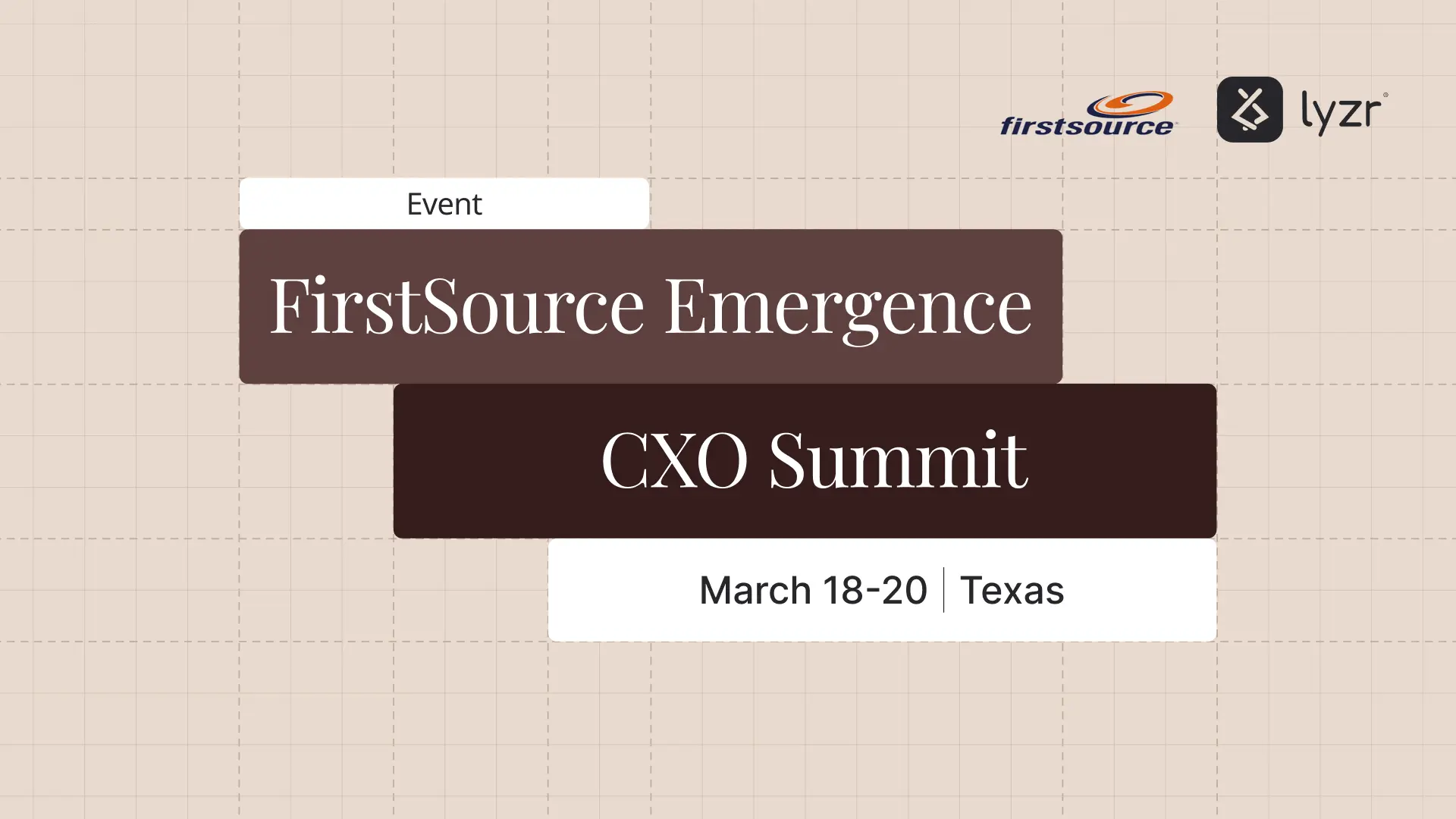 FirstSource Emergence CXO Summit
