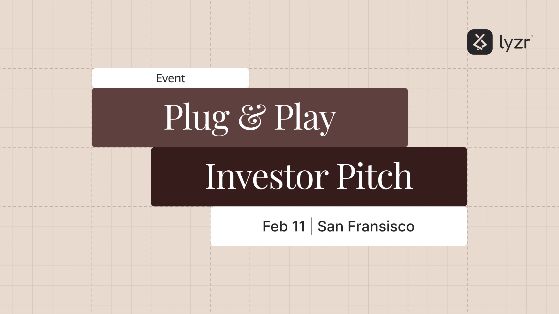 Plug n play Investor pitch