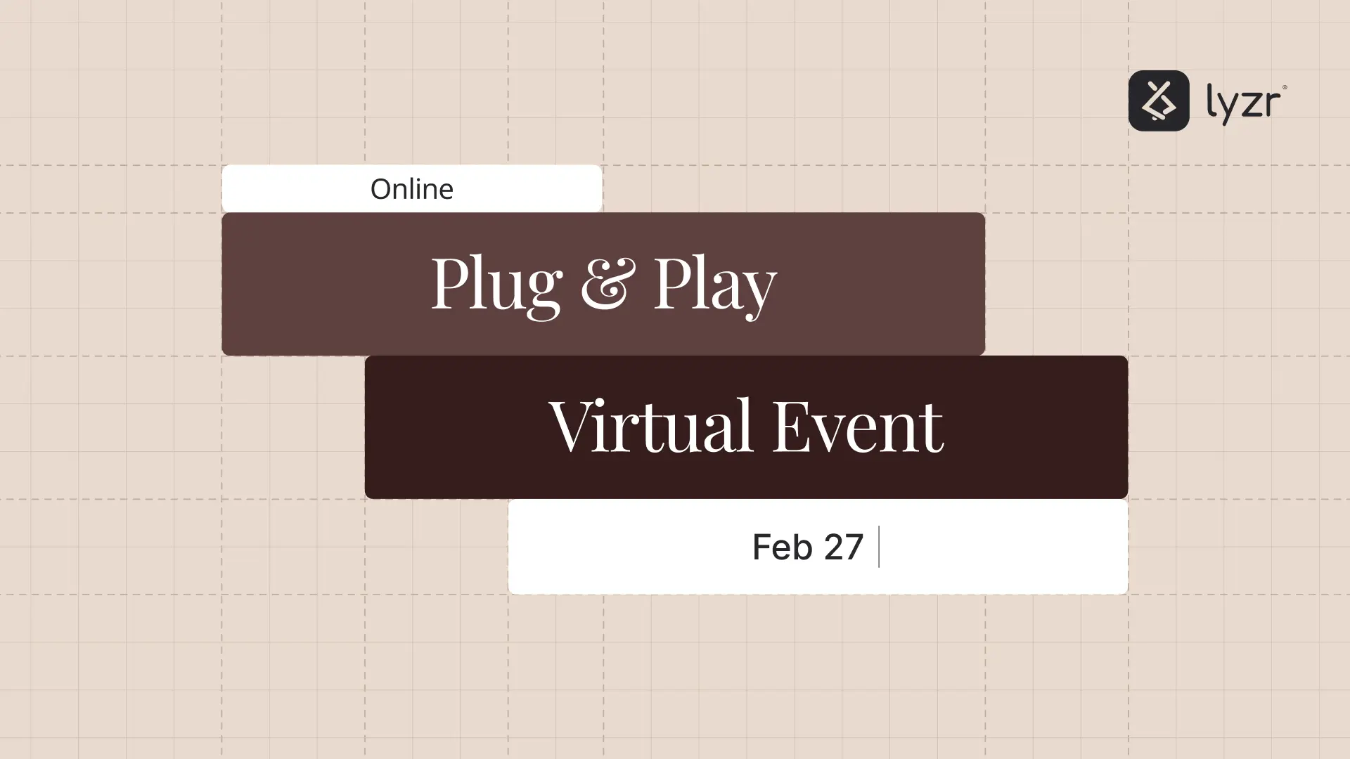Plug & Play Virtual Event