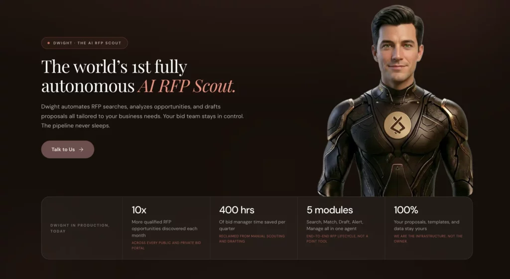 Scout Rfp Dashboard AI RFP Scout for Enterprise Teams | Lyzr AI