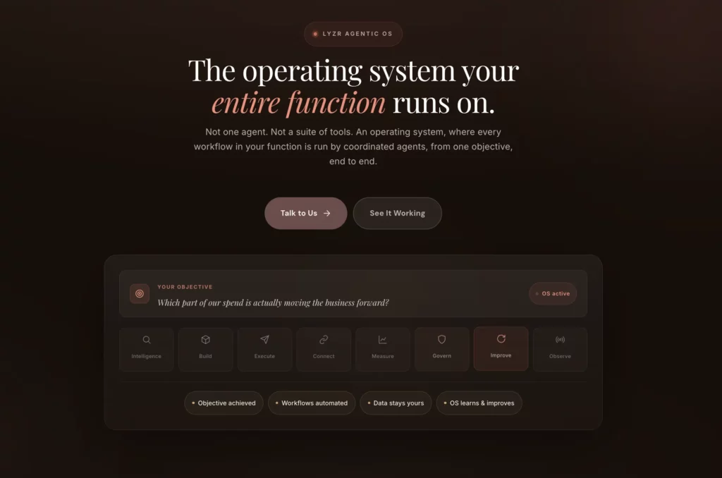 Local Studio Agentic Os Agentic OS for Enterprise AI | Lyzr AI