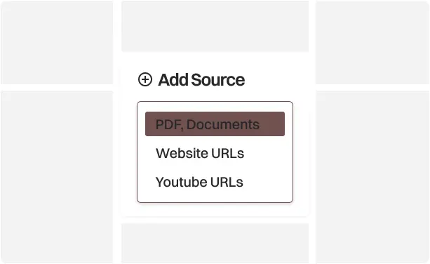 Upload your content