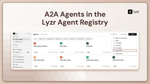A2A Agents in the Lyzr Agent Registry: Interop Beyond a Single Orchestration